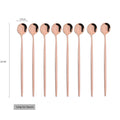 Ljojo Long Handle Stainless Steel Spoon Set