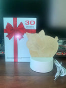 Ljojo Love 3D Acrylic LED Night Light Table Lamp