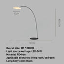 Ljojo LED Floor Lights: Modern, Creative, Minimalist Living Room, Bedroom Standing Lamps