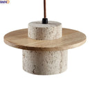Ljojo LED Hanging Lamp: Japanese Style Pendant Light for Home Decor