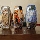 Ljojo™ Luxury Klimt Kiss Ceramic Vase: Creative European Design for Wedding Decor