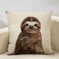 Animal Print Cushion 45x45cm for Sofa, Car Seat & Living Room Decor by Ljojo