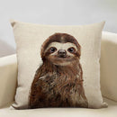 Animal Print Cushion 45x45cm for Sofa, Car Seat & Living Room Decor by Ljojo