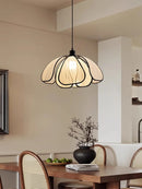 Wabi Sabi Petal Led Pendant Chandelier French Cream Home Decor Lighting by Ljojo