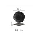 Ljojo Matte Ceramic Steak Plate Pasta Sushi Salad Molecular Cuisine Tableware