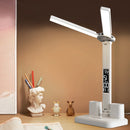 Ljojo LED Table Lamp 2 Heads USB Chargeable Dimmable Foldable Reading Night Lights