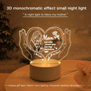 LED Love Mom Bedside Lamp for Mother's Day Gift - Unique & Elegant by Ljojo