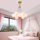 6-Light Nordic Planet 3D Moon Ceiling Chandelier Pendant Lamp by Ljojo