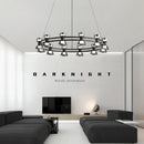 Nordic Glass Led Chandelier for Living Dining Room Kitchen - Ljojo Home Decor Lighting