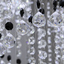 Ljojo Luxury Modern Crystal Chandelier for Staircase, LED Large Living Room Hallway Decor