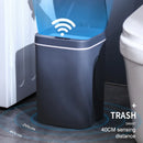 Ljojo 16L Electric Sensor Trash Can Touchless Smart Bin Kitchen Bathroom Garbage Bin