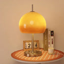 Yellow Acrylic Ball LED Floor Lamp Modern Chrome Stand for Living Room Decor by Ljojo