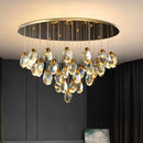 Ljojo Luxury Crystal Chandelier for Living Room, Dining, and Bedroom