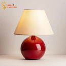 Chestnut Glass Table Lamp LED E27 | French Medieval Cute Atmosphere Designer Desk Lights