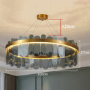 Ljojo LED Pendant Chandeliers Modern Home Decor Lighting for Living & Dining Room