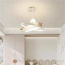 LED Hanging Airplanes Chandelier for Children's Rooms by Ljojo