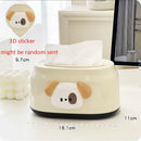 Ljojo Luxury Tissue Box Holder for Table - Home Decor & Makeup Storage