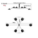 Nordic Designer Spider Pendant Light LED Chandelier for Living Room by Ljojo