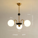Luxury Retro Glass Chandelier for Living Room by Ljojo | French Home Decor Indoor Lighting