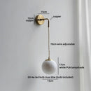 Ljojo Luxury LED Wall Lamp for Home Interior Lighting