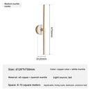 Luxury Spanish Marble Wall Lamp Minimalist Living Room Bedroom Bedside Foyer Atmosphere Home Decor Indoor Lighting Wall Light for Ljojo