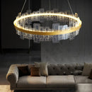 Modern LED Chandeliers Ceiling Hanging Lamp Nordic Living Room Industrial Loft Pendant Light by Ljojo