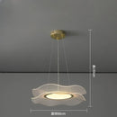 Nordic Luxury Lotus Acrylic LED Chandelier Pendant Light by Ljojo