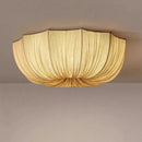 Nordic Wabi Sabi Fabric Pendant Light Chandelier for Living Room by Ljojo