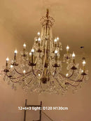 Black Crystal Chandelier Foyer Art Decor Ceiling Pendant Lights by Ljojo
