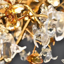 Ljojo Luxury Villa Designer Crystal Chandelier - Coppe Ceiling Crystal Branch Chandeliers