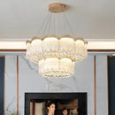 Ljojo Luxury Crystal Chandelier, French Dining Table Set, European Lamps