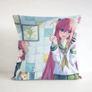Ljojo 45x45 Decorative Pillowcases for Sofa Pillows - Bocchi Rock Theme