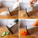 Ljojo 4-Sided Standing Cheese Grater & Vegetable Slicer