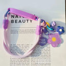 Cream Flower Cup Holder Hand-held Lanyard for Tumbler - Ljojo Brand