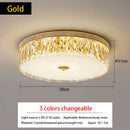 Crystal Ceiling Lamp Modern Minimalist Bedroom Dining Room Luxury Living Room Ljojo
