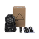 Ljojo™ Wash LED Moving Head Light RGBW/6IN1 for Disco DJ Party Nightclub