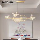 Modern LED Pendant Light Chandelier for Dining Room | SANDYHA Butterfly Design by Ljojo
