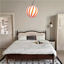 Ljojo Minimalist Glass Led Pendant Chandelier for Bedroom Kids Room Home Decor Lighting