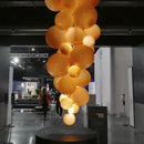 Grape Pendant Lights Nordic Design Glass Chandelier For Restaurant Hotel Homestay Club Decor by Ljojo
