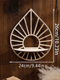 Ljojo™ Floating Crystal Shelf Display for Boho Home Decor in Living Room