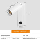 Ljojo LED Wall Lamp Sconce with Switch Black Bronze Creative USB for Bedroom