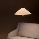 Ljojo Wabi-sabi Umbrella Fabric LED Pendant Lights Modern Chandeliers Fixtures