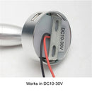 Ljojo 12V 24V LED Reading Light with USB Port and Switch - Boat Yacht RV Interior