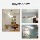 Ljojo Milk White Glass Balls Pendant Chandelier LED Lighting Fixture