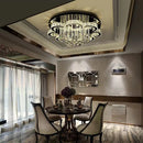 Ljojo LED Crystal Chandelier for Foyer Living Room Decoration
