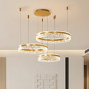 Nordic Luxury Design LED Crystal Chandelier for Home Decor by Ljojo