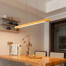 Ljojo Minimalist Walnut Wood Chandelier Pendant Light for Home Room Decoration