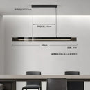 Modern Glass Restaurant Pendant Lights - Elegant Dining Kitchen Island Chandelier by Ljojo