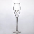 Ljojo 3D Clear Diamond Glass: Red Wine Glass Cup, Champagne Flute Goblet - Home Gift