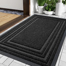 Ljojo Low Profile Outdoor Rubber Mat Heavy Duty Non Slip Indoor Doormat